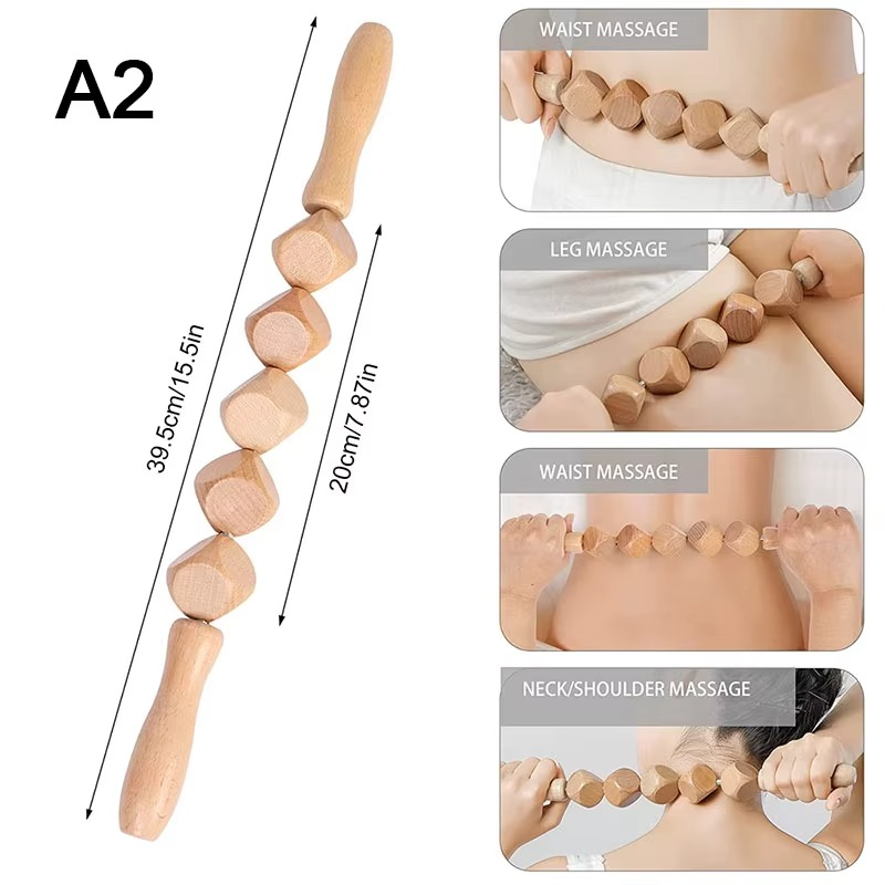 Outil de massage en bois