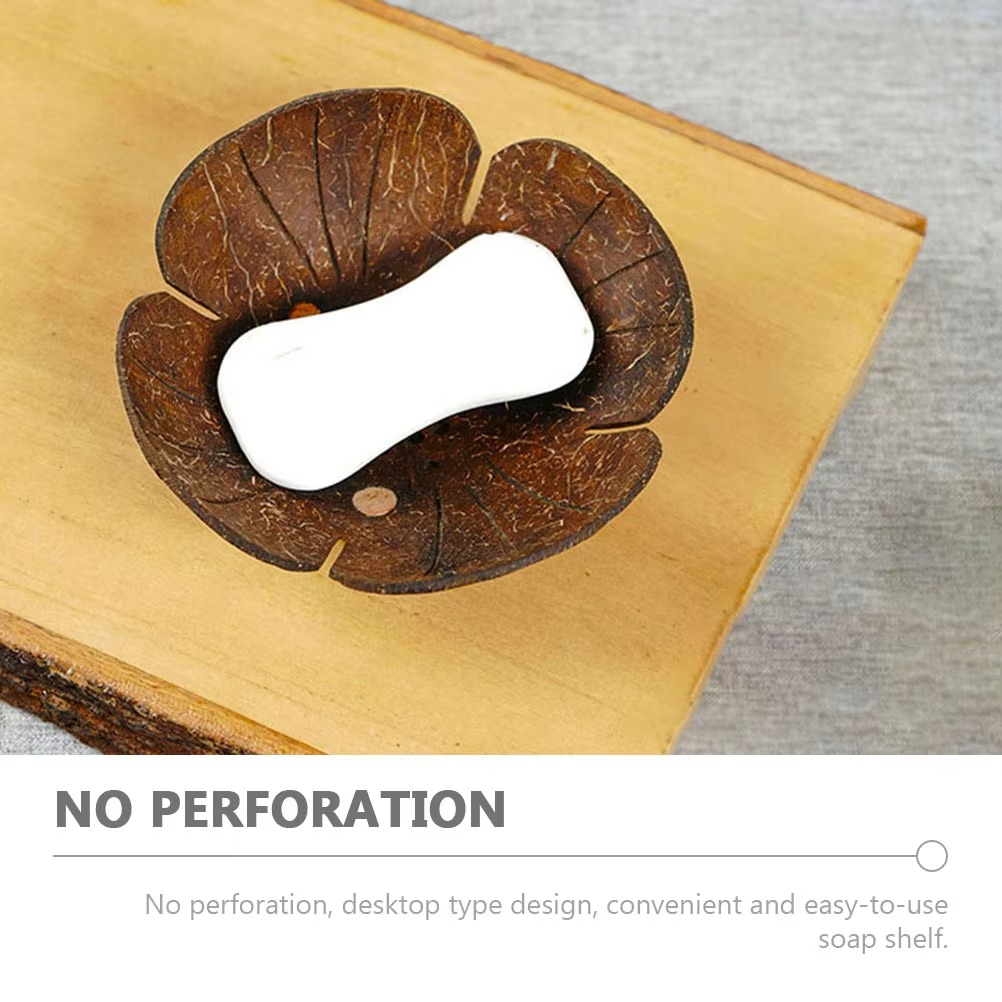 Porte-Savon en Coquille de Noix de Coco – Naturel et Élégant