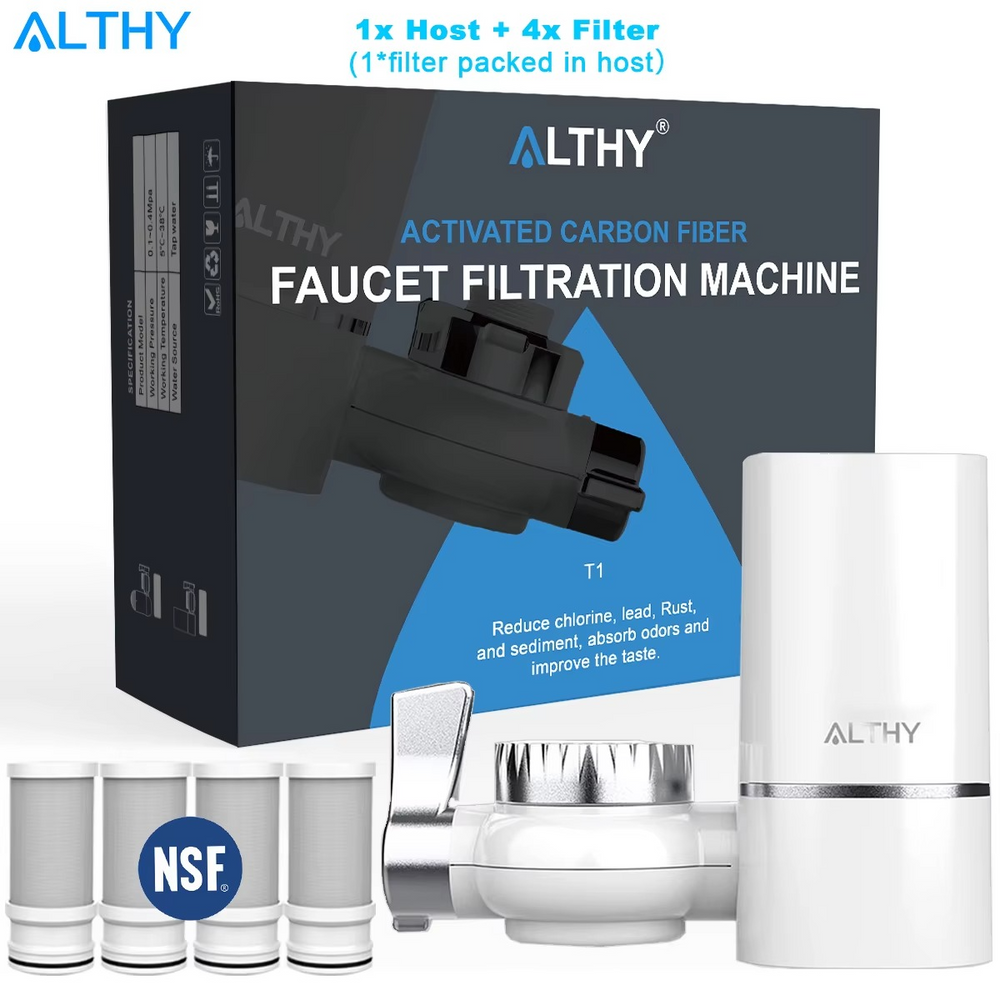 ALTHY Wasserfilter-Reinigungssystem für den Wasserhahn