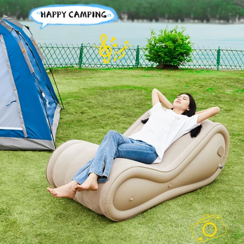 Canapé Gonflable Inclinable – Élégance et Confort Nomade