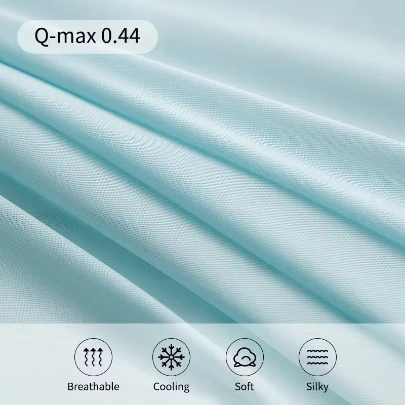 Couverture Rafraîchissante Luxe Été – Double Face Soie Glacée