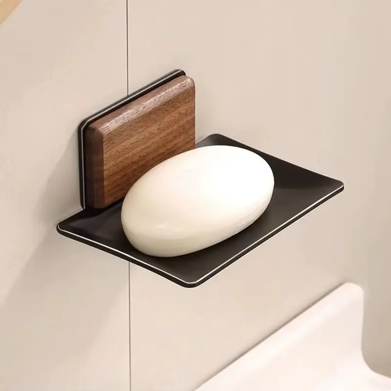 Porte-Savon Mural Sans Perçage – Élégance et Praticité au Quotidien