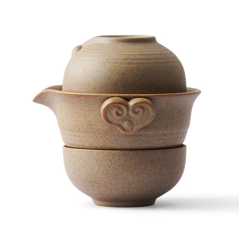 Service à Thé Chinois Kung Fu – Élégance Nomade en Céramique