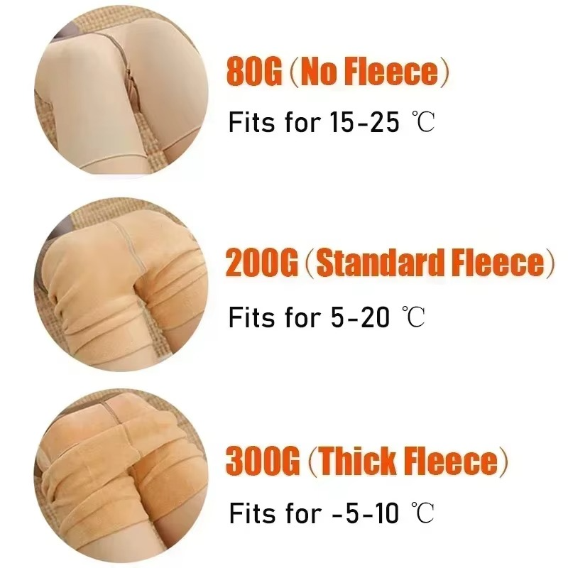 Collants Thermiques Hiver Femme – Effet Translucide Sexy & Confort Absolu
