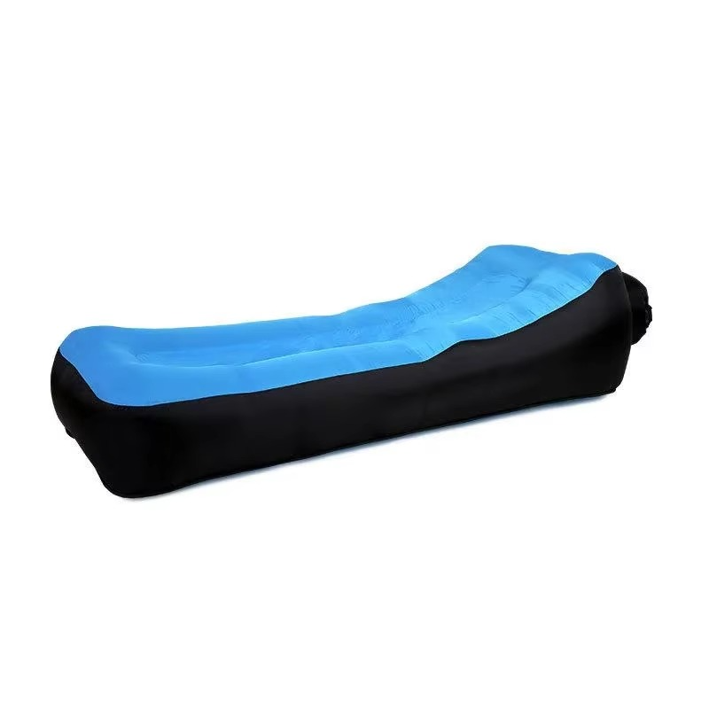 Canapé-Lit Gonflable Double Couche avec Oreiller