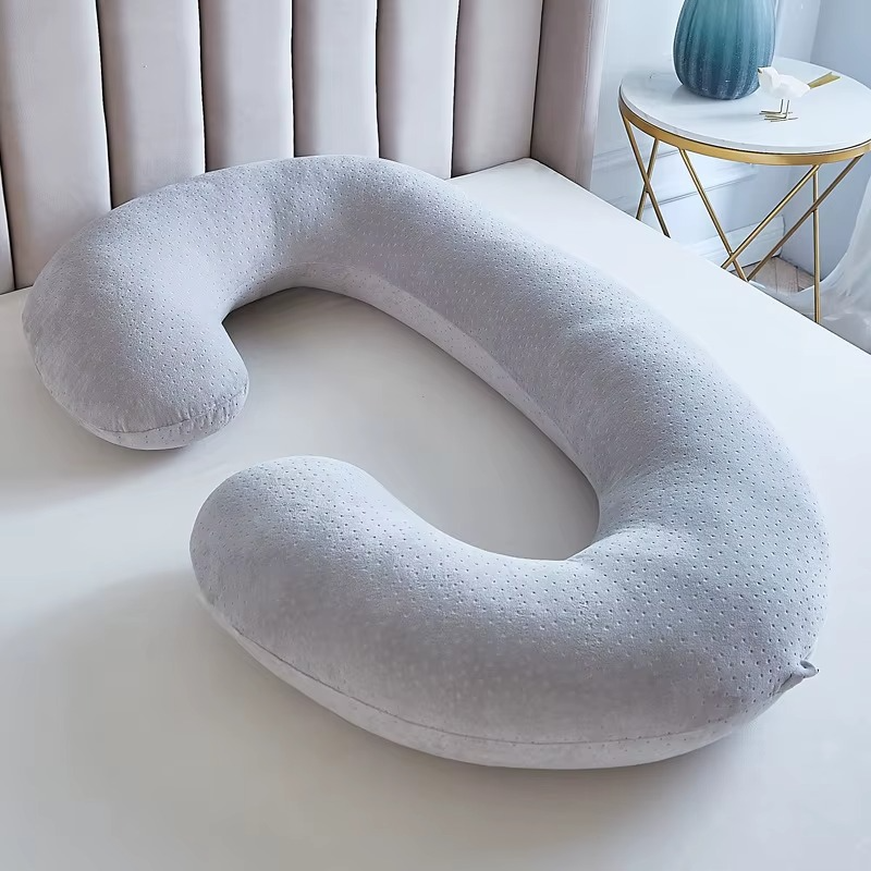 Oreiller de Sommeil 3D – Confort Maternité Forme C
