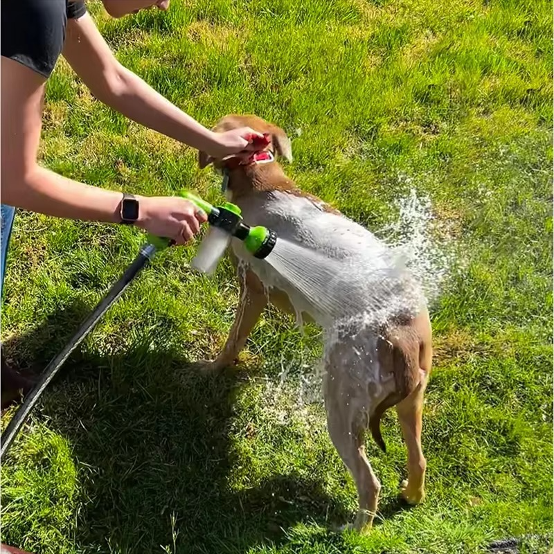 Buse de Pulvérisation Haute Pression – Nettoyage Facile et Efficace pour Chiens & Animaux Domestiques