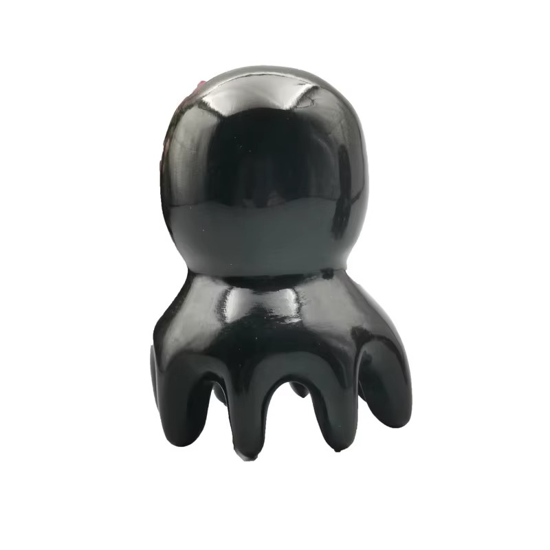 Brosse de Massage du Cuir Chevelu en Corne Naturelle