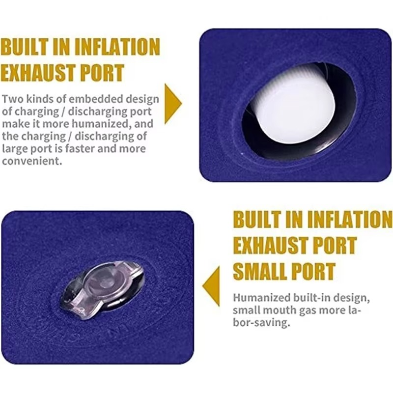 Canapé-Lit Gonflable en Forme de S – Un Confort Absolu