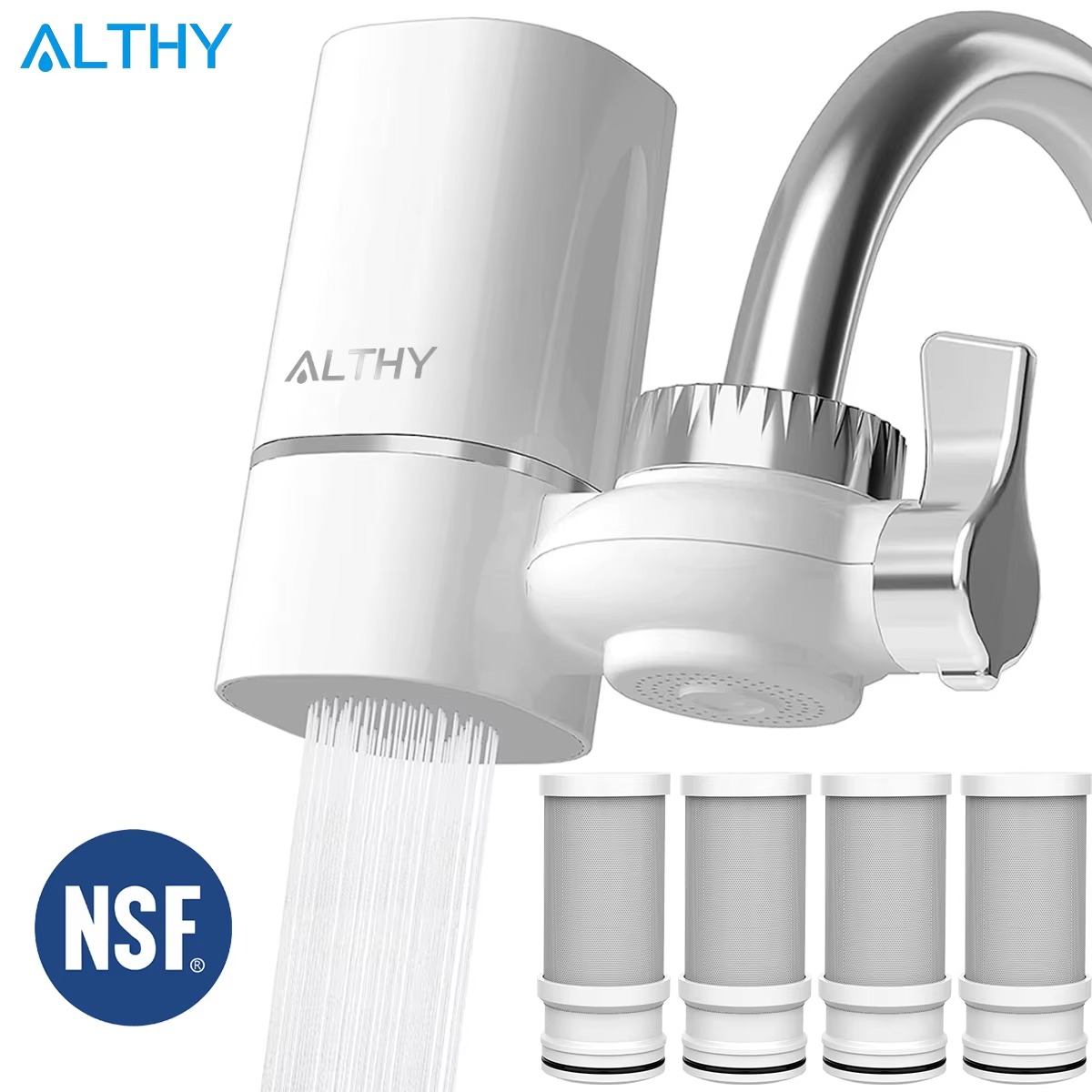 Système de Purification de Filtre à Eau du Robinet ALTHY