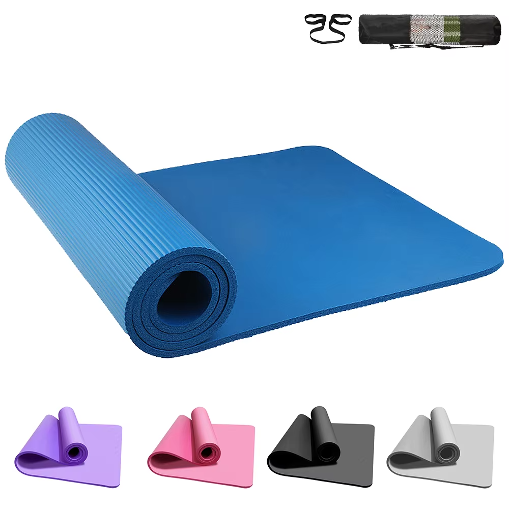 Tapis de Yoga & Fitness en NBR – Confort et Adhérence Optimale