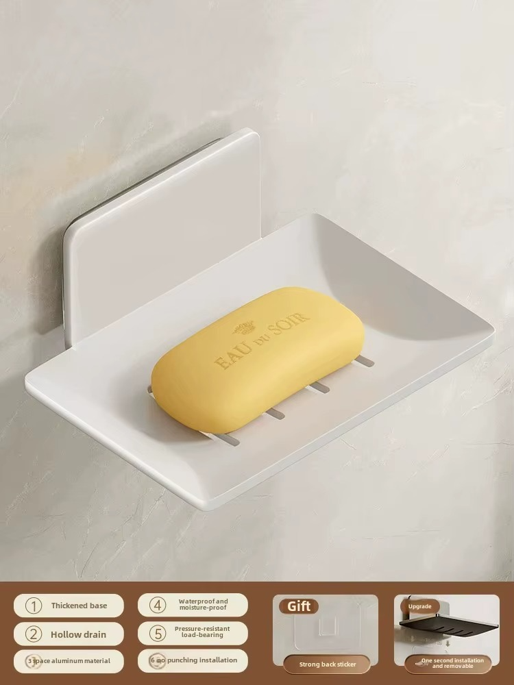 Porte-Savon Mural en Aluminium – L’élégance et la praticité au service de votre salle de bains