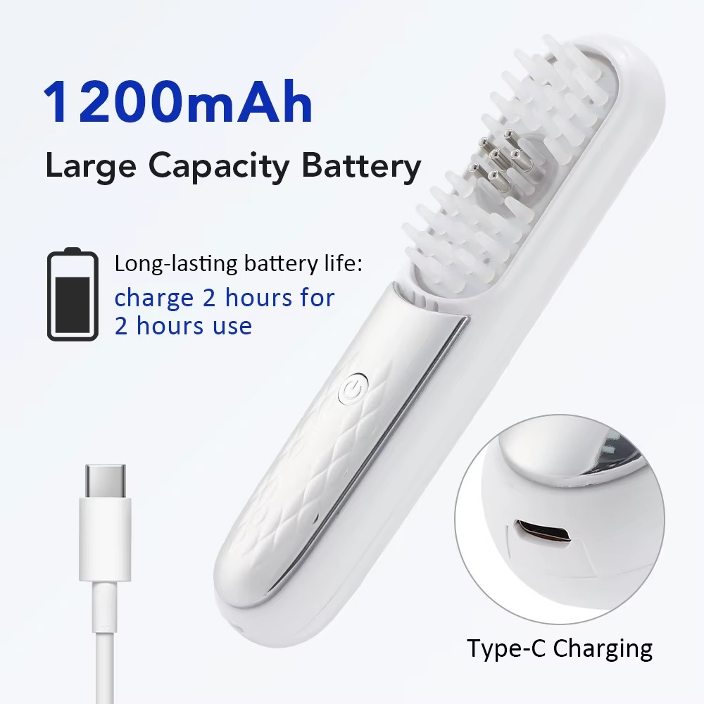 Peigne Électrique de Massage du Cuir Chevelu