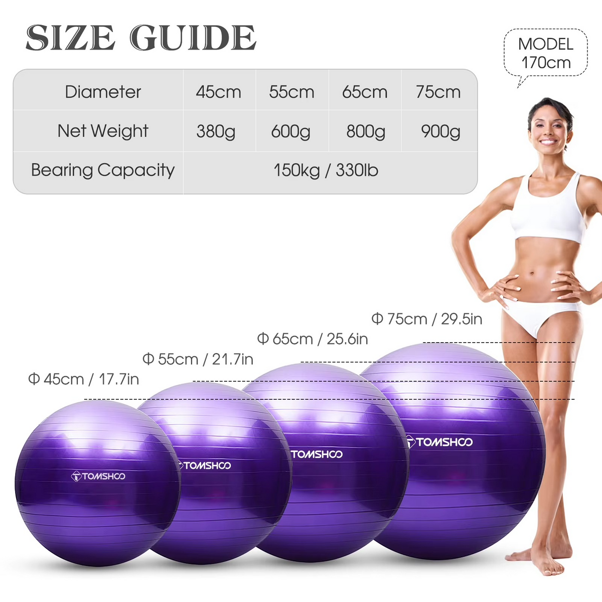 Balle d'Équilibre & Yoga – Accessoire Idéal pour le Fitness et le Pilates