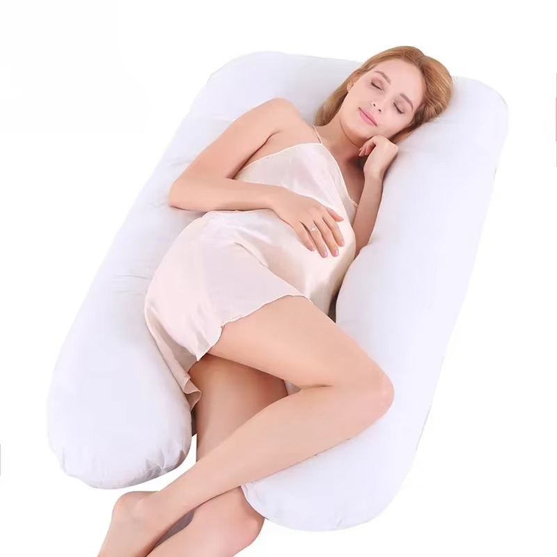 Oreiller de Grossesse en Forme de U – Confort Total pour les Future Maman