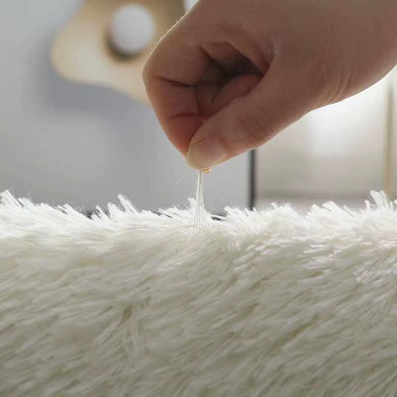 Tapis de Hall Moelleux Blanc - Doux, Antidérapant et Moderne 2