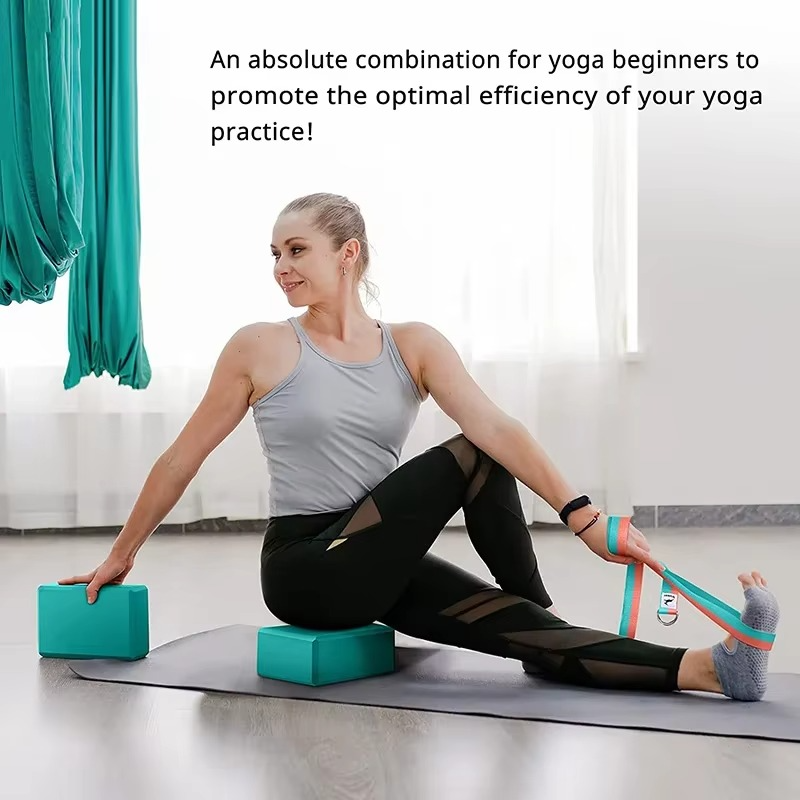 Blocs de Yoga en Mousse EVA – Accessoire Idéal pour le Fitness et l'Étirement