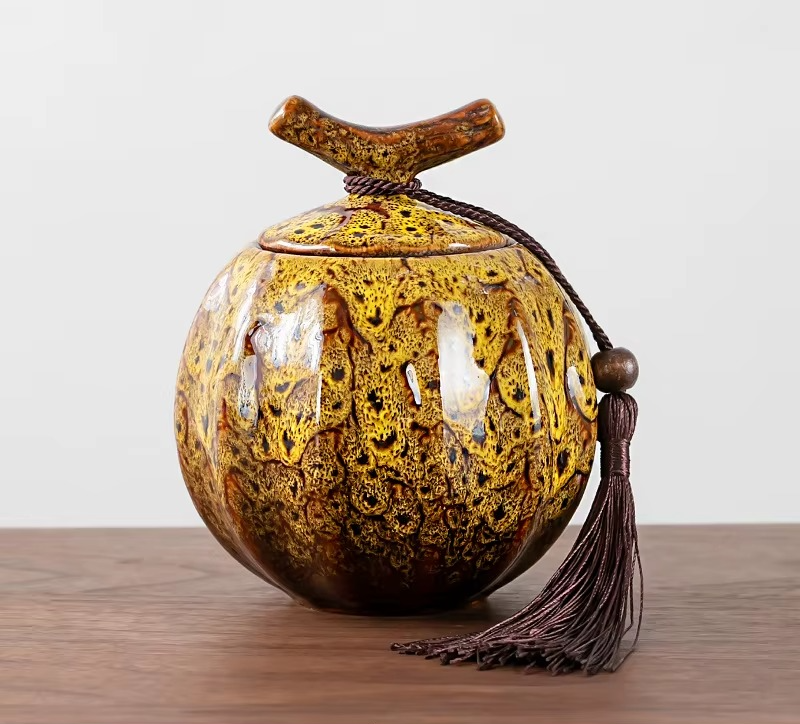 Boîte à Thé en Céramique