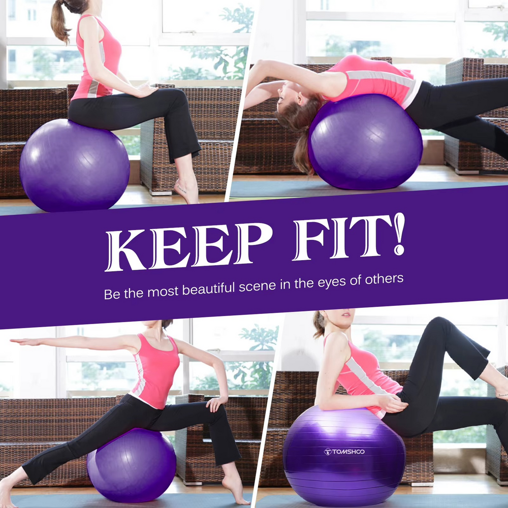 Balle d'Équilibre & Yoga – Accessoire Idéal pour le Fitness et le Pilates