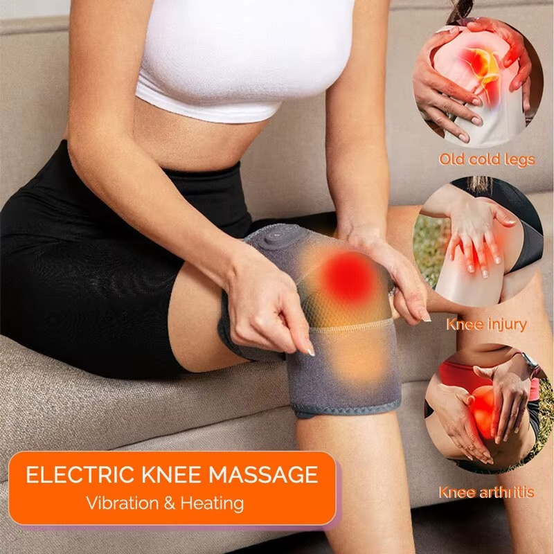 Appareil de Massage du Genou avec Vibration à 3 Vitesses