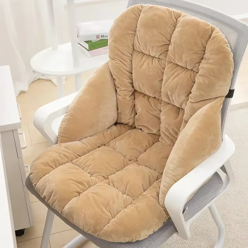 Coussin Chaud en Peluche avec Dossier Intégré