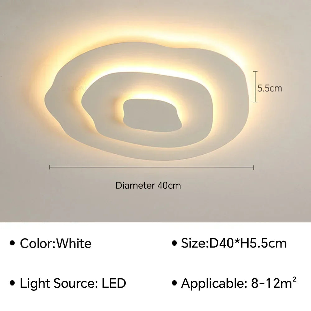 Plafonnier LED Géométrique - Design Moderne
