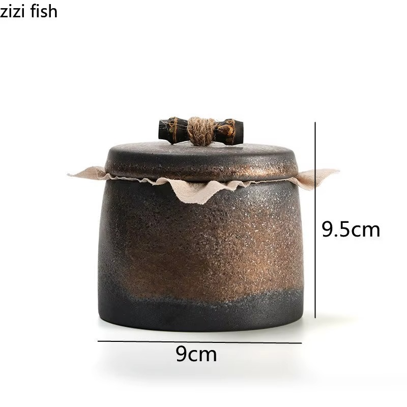 Boîte à Thé en Céramique Scellée