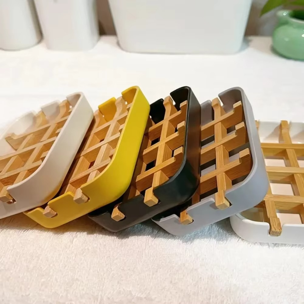 Porte-Savon en Bambou – Élégance Naturelle et Praticité