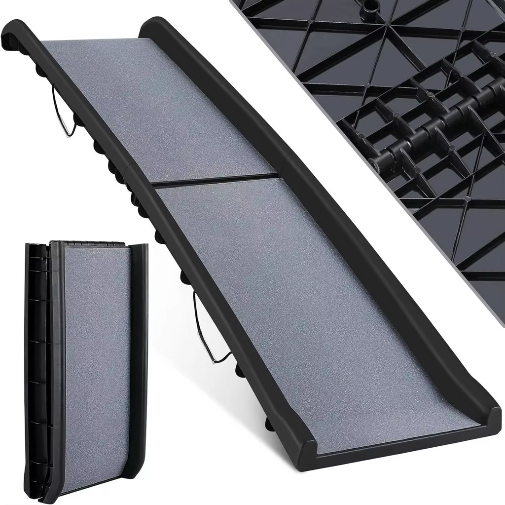 Rampe pliante Happy Ride pour chiens – 156 cm, portable, antidérapante & légère