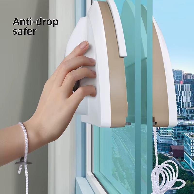 Brosse de Nettoyage de Vitres Magnétique Double Face
