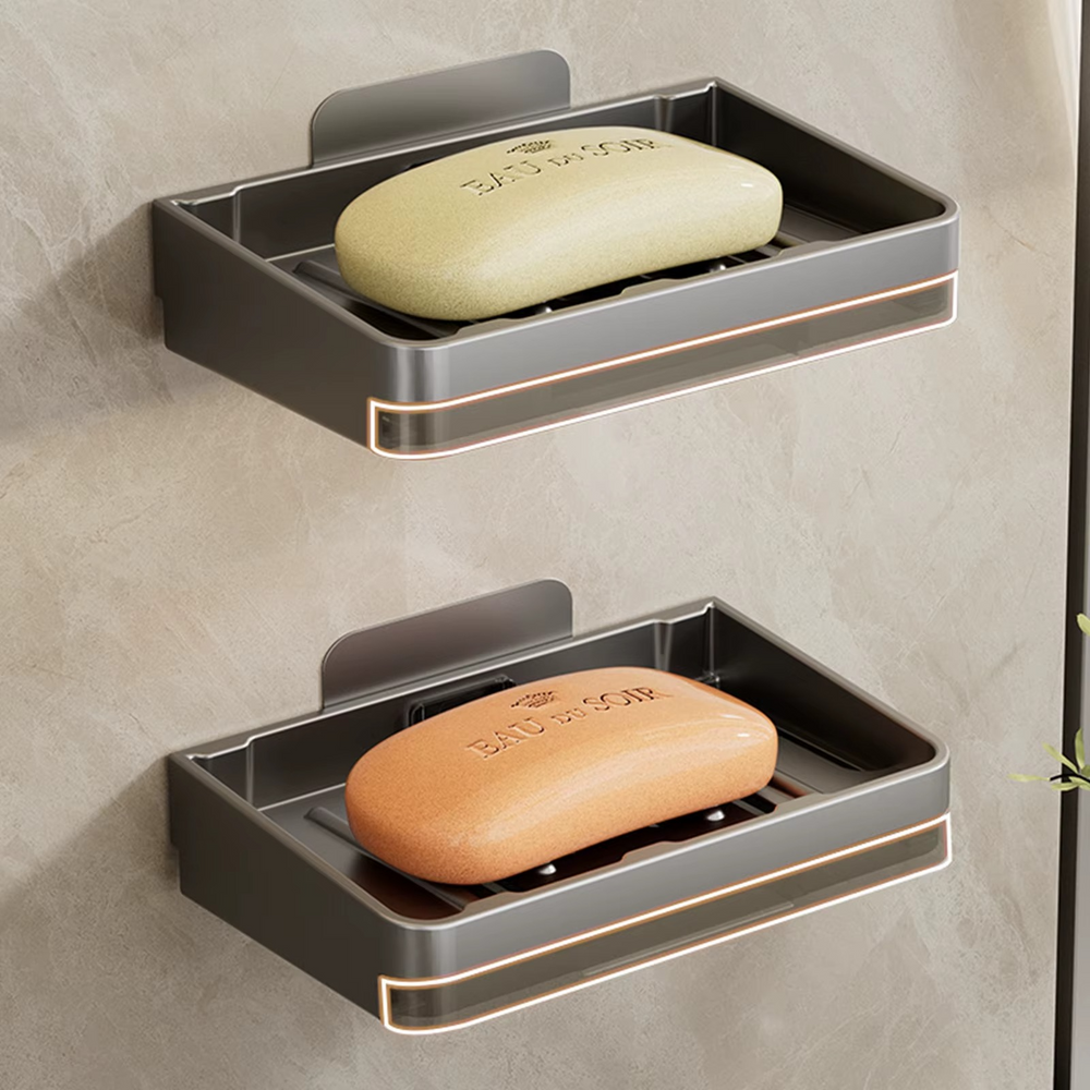 Porte-Savon en Aluminium Chromé