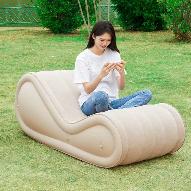 Canapé Gonflable Inclinable – Élégance et Confort Nomade