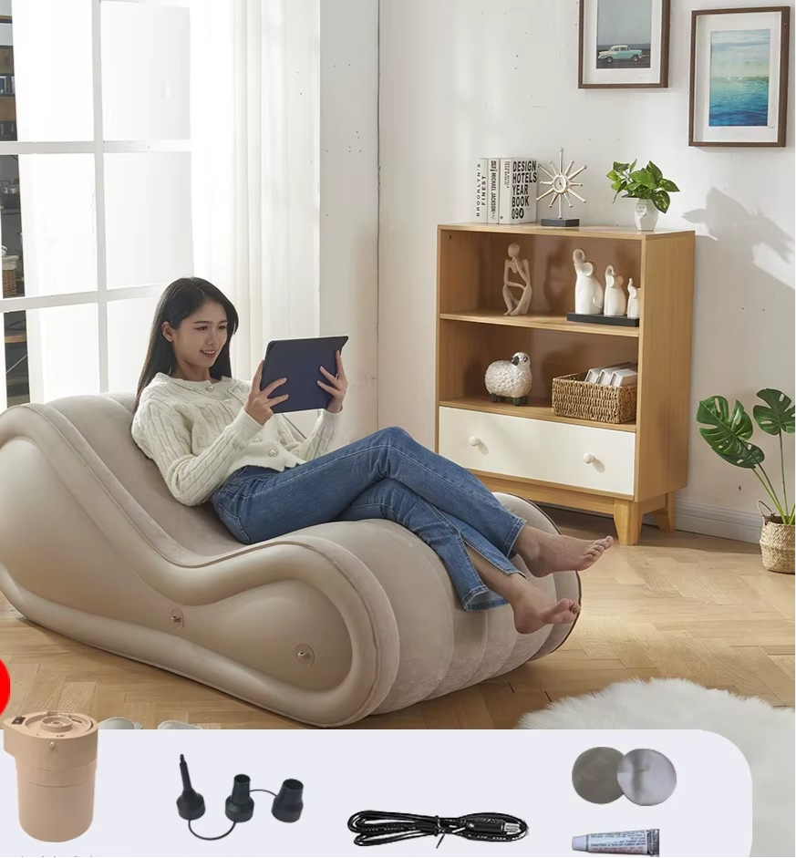 Canapé Gonflable Inclinable – Élégance et Confort Nomade