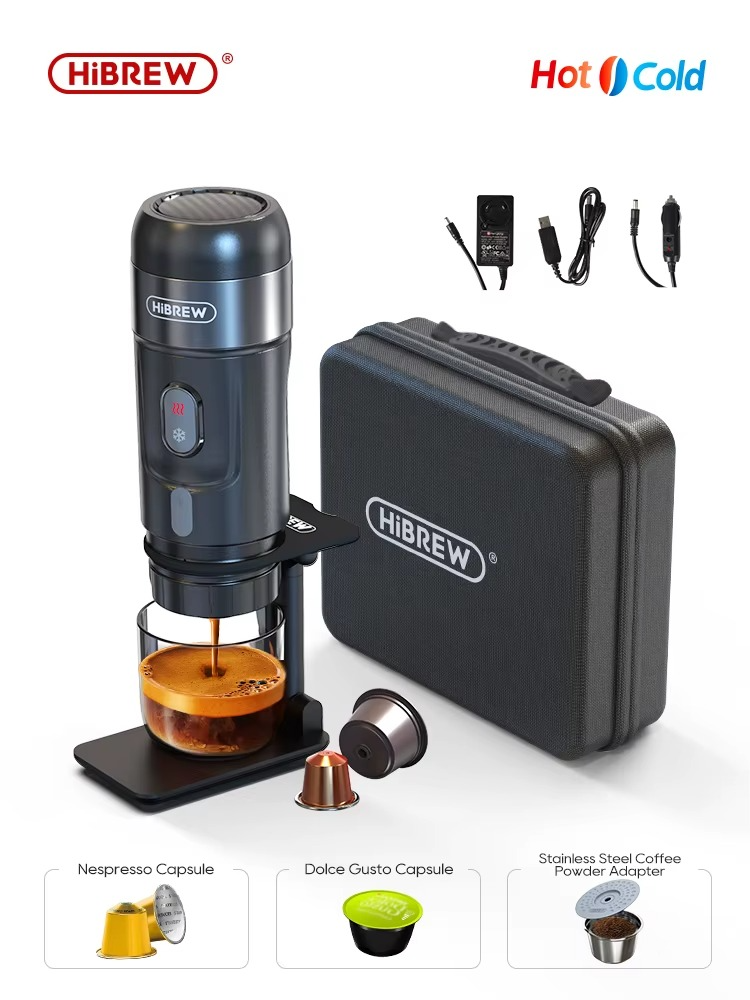 Machine à Café Portable – L’Espresso Raffiné Partout avec Vous