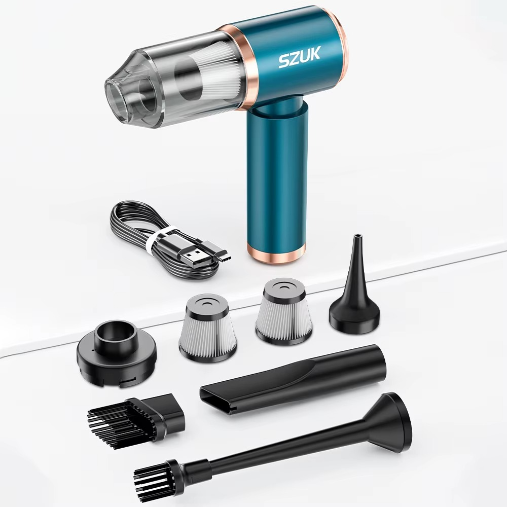 Mini Aspirateur Portable Sans Fil – Voiture, Maison et Clavier