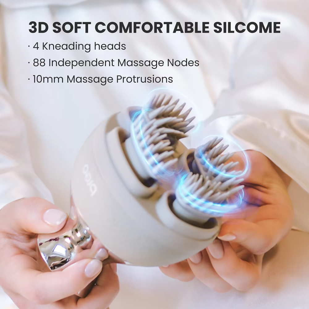 Masseur de Cuir Chevelu Électrique Sans Fil