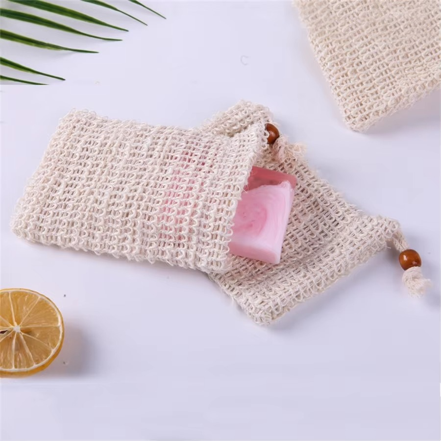 Sac à Savon en Sisal Naturel – Exfoliation et Écologie