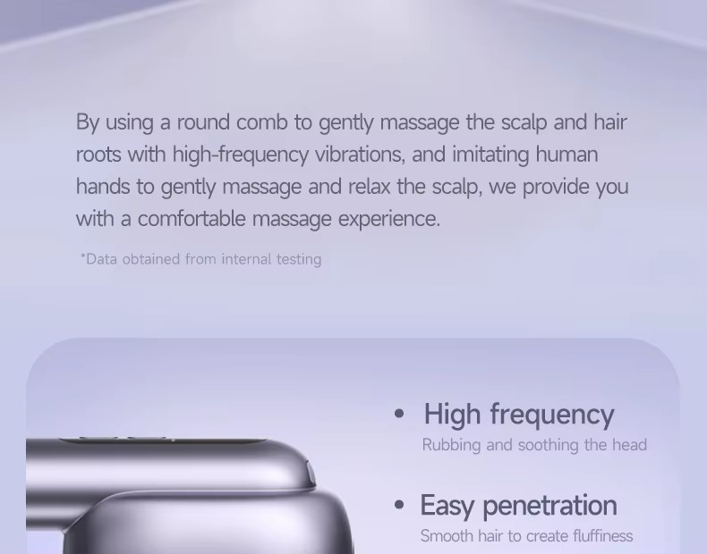 Peigne de Massage aux Huiles Essentielles| Soin Capillaire Nourrissant et Relaxant