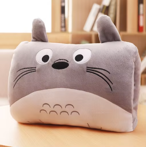 Oreiller Sieste & Coussin Chauffant Mignon