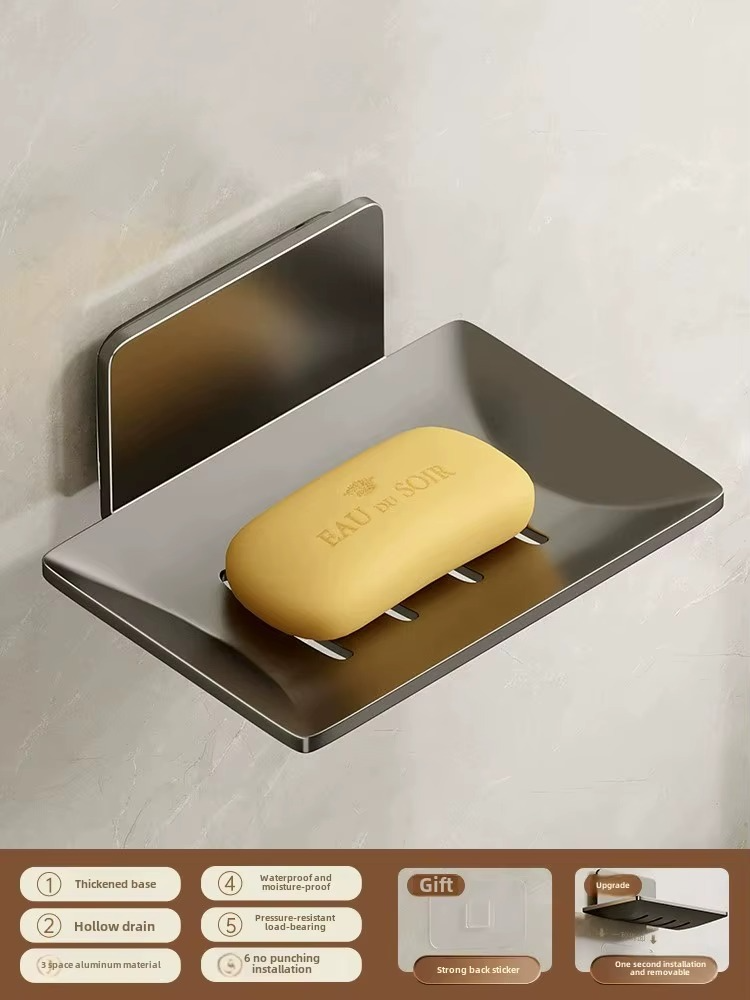 Porte-Savon Mural en Aluminium – L’élégance et la praticité au service de votre salle de bains