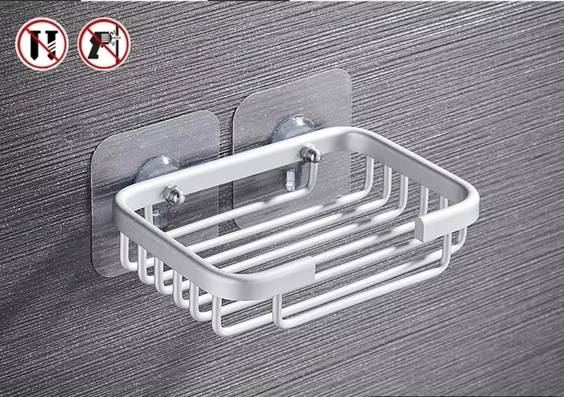 Wandmontierter Schwammhalter ohne Bohren – Eleganz und Praktikabilität