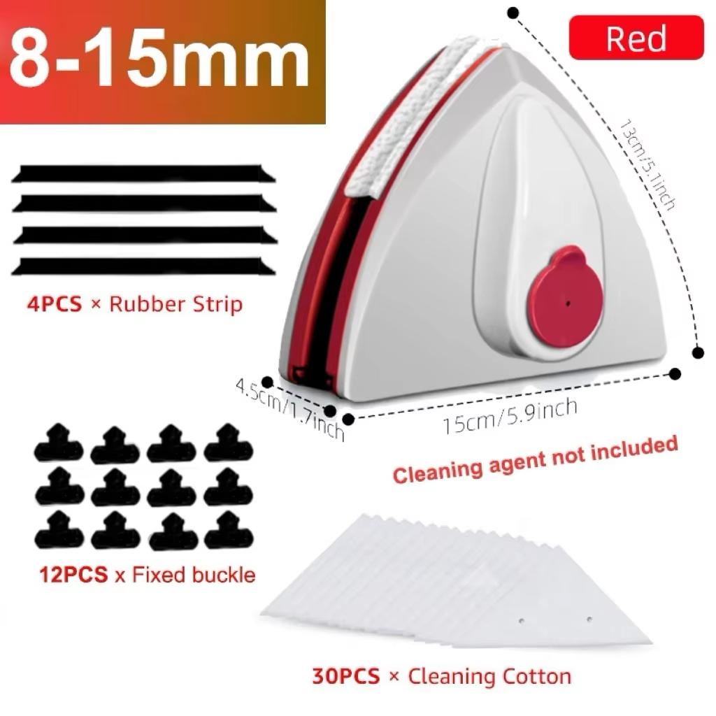 Brosse de Nettoyage de Vitres Magnétique Double Face