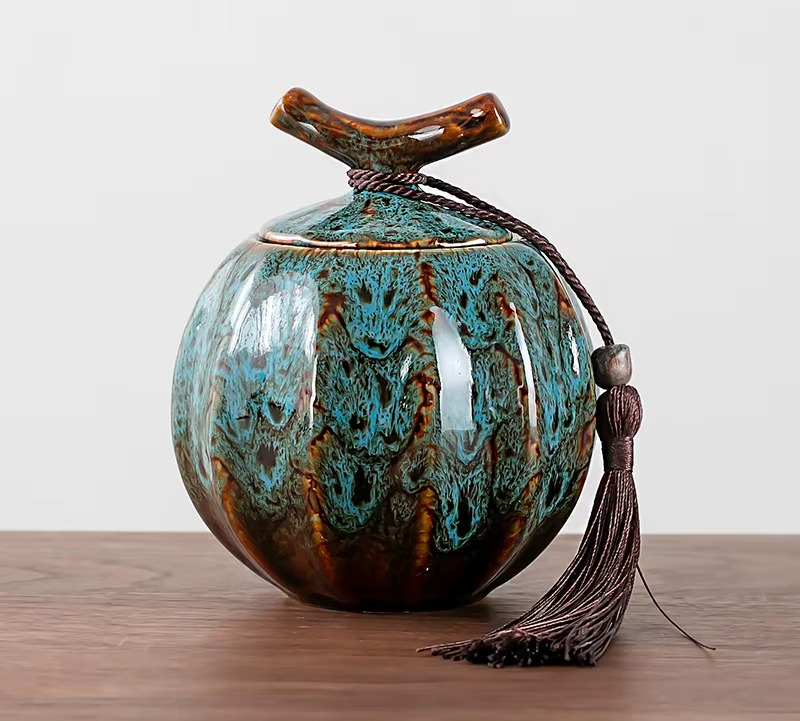 Boîte à Thé en Céramique