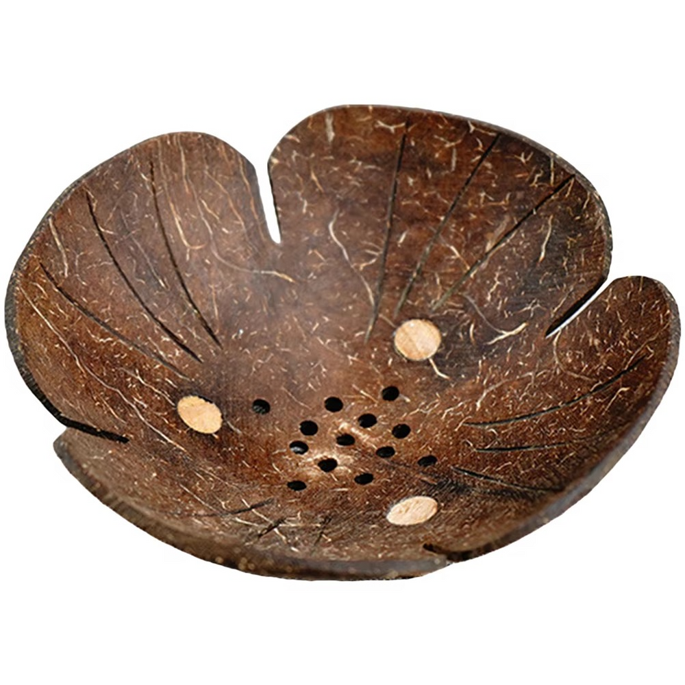 Seifenhalter aus Kokosnussschale – natürlich und elegant