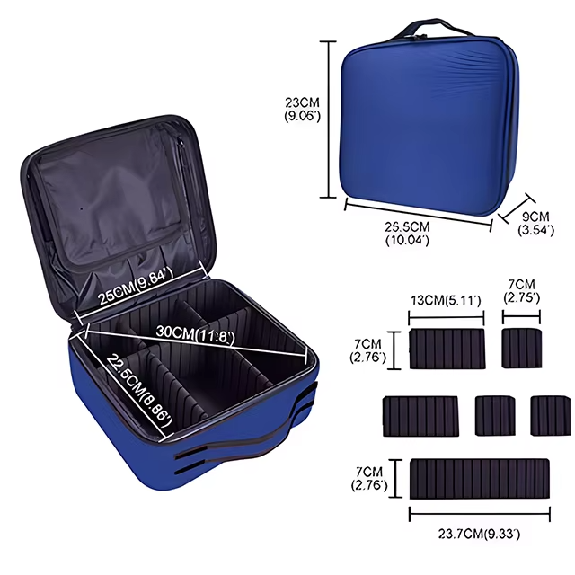 Sac de Maquillage Professionnel Étanche pour Femme