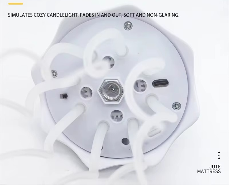 Veilleuse Méduse RGB – Lampe de Table Tactile