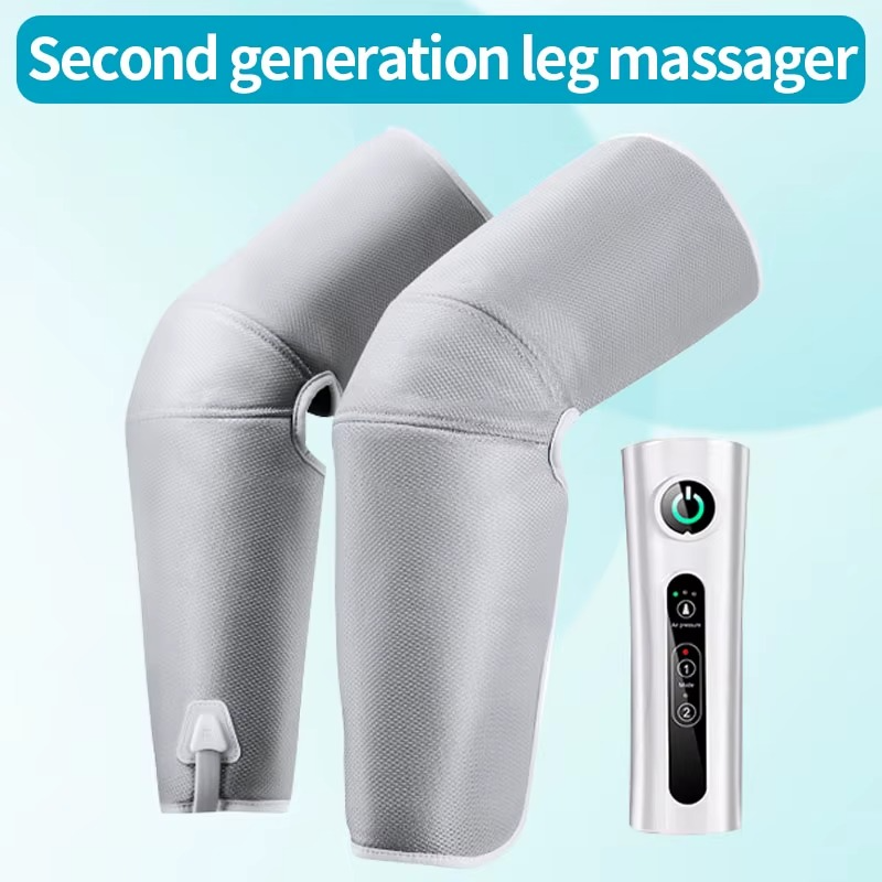 Appareil de Massage pour les Jambes à Pression d'Air - Dispositif de Drainage Lymphatique et Relaxation Musculaire