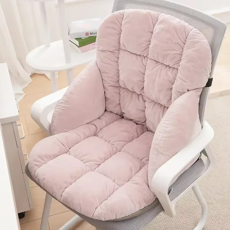 Coussin Chaud en Peluche avec Dossier Intégré