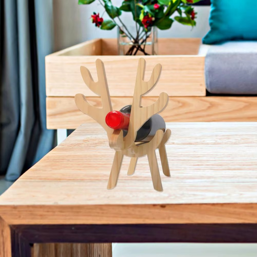 Casier à Vin en Bois – Design Animalier Écoresponsable