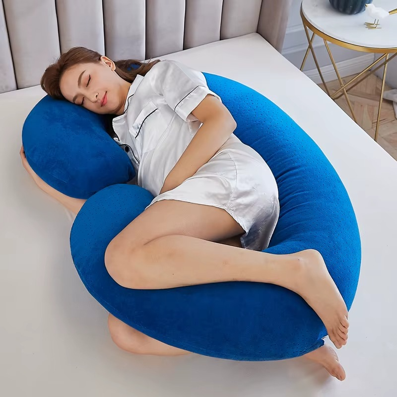 Oreiller de Sommeil 3D – Confort Maternité Forme C